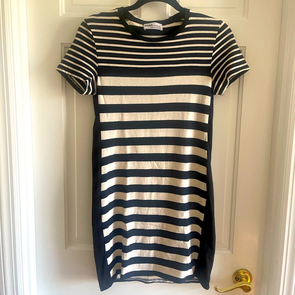 Zara Striped Mini Dress (M)
